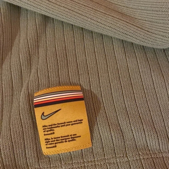 Nike Ribbed Sweater Hoodie Sage Retro - Picture 3 of 4